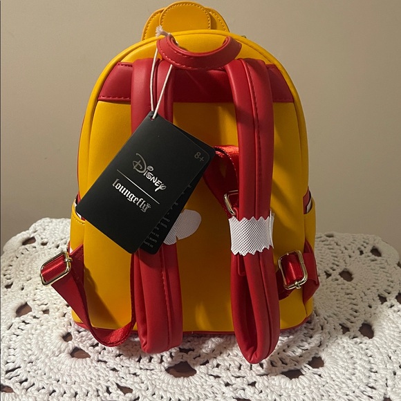 Loungefly Disney Pluto Summer Beach Bag/Backpack NEW - Picture 4 of 5